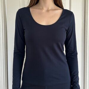 NWT A New Day Black Long Sleeve Top - Size XS